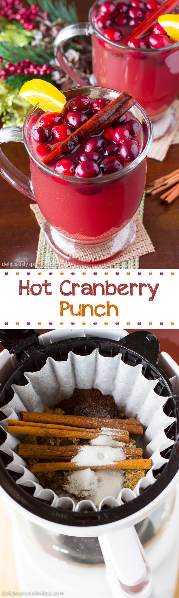 hot cranberry punch